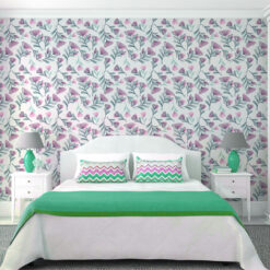 Flores Amapola Acuarela Pastel Dormitorio